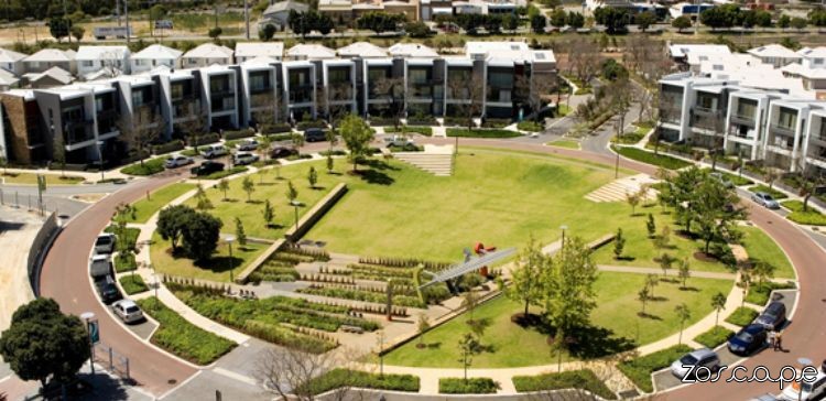 澳大利亚半岛住宅景观设计方案THE PENINSULA AT BURSWOOD_景观意向图