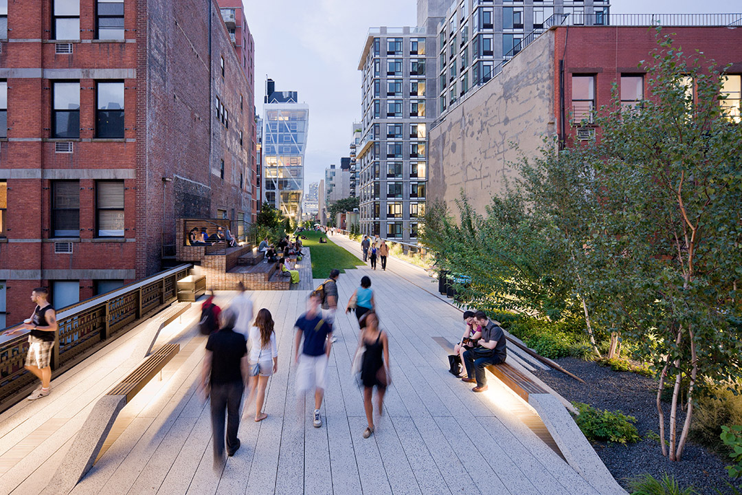 景观设计经典作品展Section 2 of the High Line高线公园_ the High Line高线公园景观设规划设计