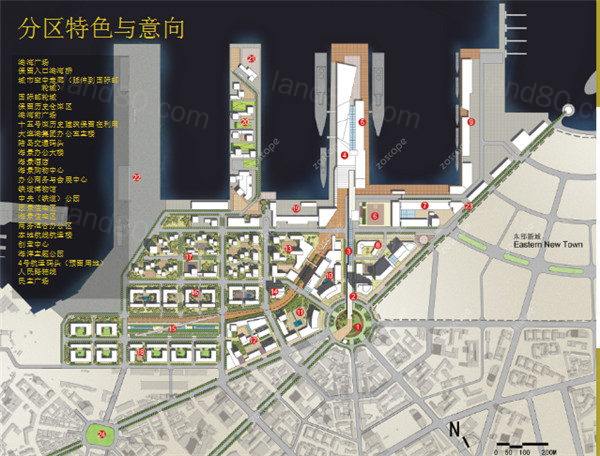 [方案汇报]佛山水道一河两岸地区城市规划与景观设计