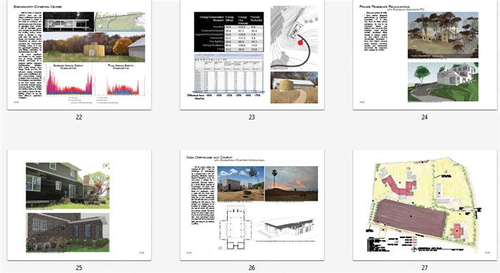 Landscape Architectural Portfolio景观建筑环艺专业作品集