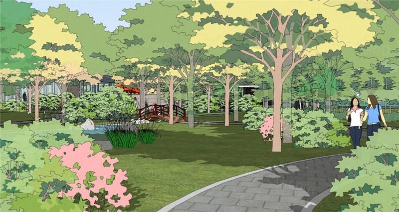 绿地展示中心及商业会所景观设计方案文本下载