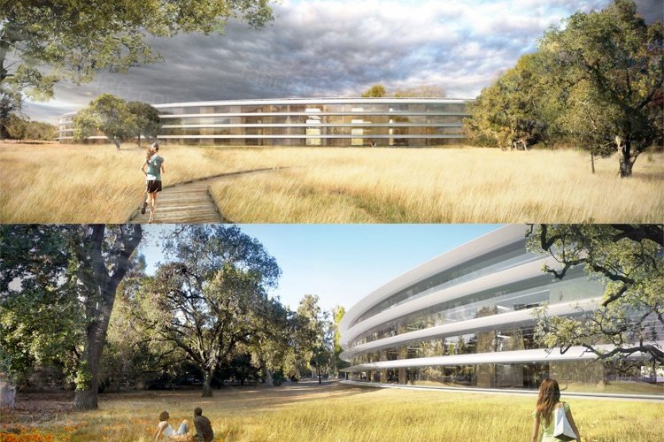 Apple Campus 2苹果新总部建筑与景观设计