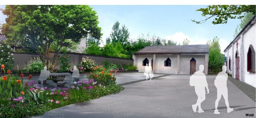 台北生活主题休闲村落-南京新杭社区示范村规划设计