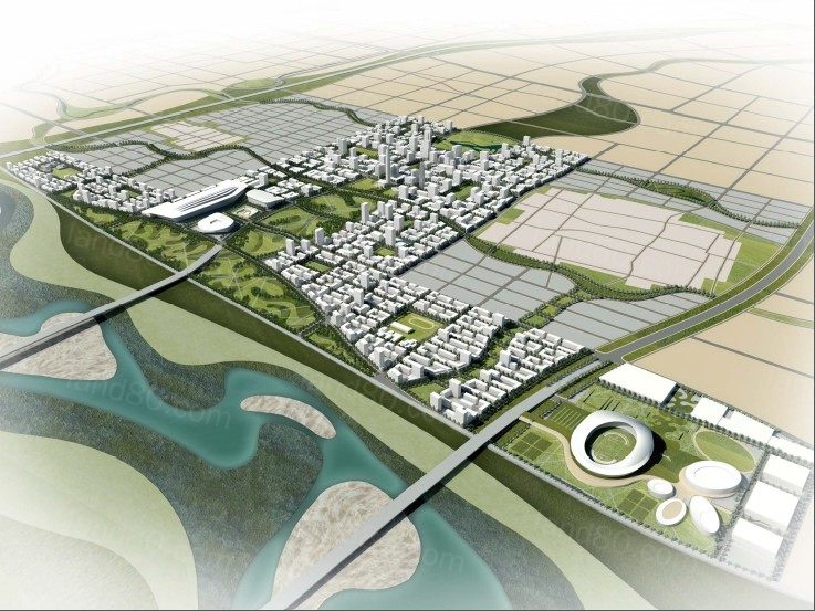 蝴蝶主题-石家庄国家级新区城市规划设计方案文本