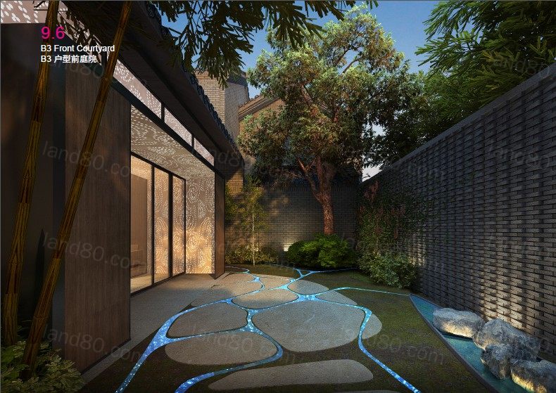 中国古典园林匠作-东方高贵雅致别墅庭院园林景观设计文本