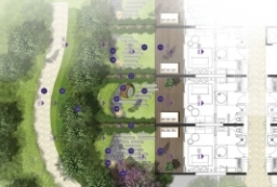 奢华酒店独栋别墅区室外园林景观设计PSD平面图 to 景观80+