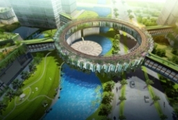 综合现代新型服务集聚区-绿谷城市商业综合体景观设计文本 to 景观80+