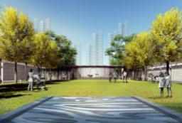 超新-中国新汉风艺术住宅区-新中式风格售楼部及样板区景... to 景观80+