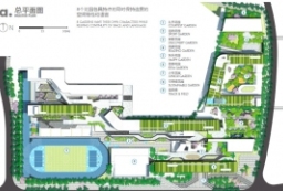 花园式国际校园景观-深圳某小学初中九年制一贯制学校校园景观设计方案文本 to 景观80+