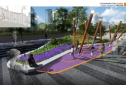 时代天街购物广场-城市CBD综合体景观扩初深化设计 to 景观80+