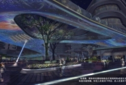 年轻活力时尚-悦动主题-企业总部基地园区-办公商业综合体广场 to 景观80+