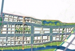 高清工业园区-企业产业园PSD分层平面图源文件 to 景观80+
