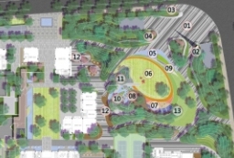 都市开放空间社区公园-中央花园庭院-现代生态活力别墅居住区景观设计文本方案 to 景观80+