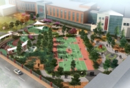 北京某国际学校-中小学校区校园景观概念设计方案文本 to 景观80+