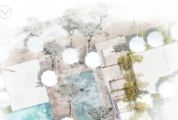 原创国际风公园广场-街头小游园景观PSD平面图 to 景观80+