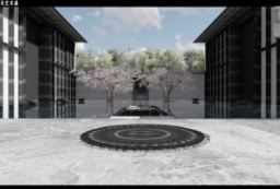 现代中式地产项目精华-某展示区景观方案会所空间深化设计 to 景观80+