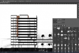 Architecture Section国外建筑剖面图PSD源文件含过程视频 to 景观80+