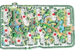 手绘苏州湖畔花园社区园林景观设计方案文本 to 景观80+