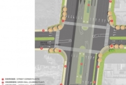 某市政道路绿化景观设计-道路标准段方案设计文本 to 景观80+