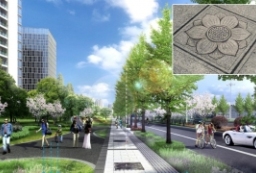 新城中央十字道路-城市形象展示大道景观设计方案文本 to 景观80+