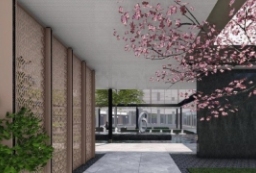 新中式高端住宅示范区-新亚洲豪宅售楼部景观展示区文本 to 景观80+