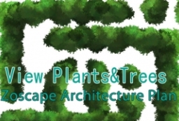 海外景观建筑素材Top View Tree  for architectural design to 景观80+