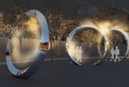 超现代构筑物小品-保利某现代高端住宅区景观深化设计方案文本 to 景观80+