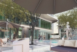 现代极简风建筑景观-开放式商业街区-某示范区样板区庭院景观园林文本 to 景观80+
