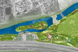 道路绿化带街头绿地口袋公园市政公园psd总平面图 to 景观80+