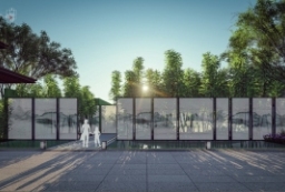 共享庭院式社区-中梁某高端别墅住宅展示区景观设计文本 to 景观80+