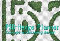 海外景观建筑素材Hedge Planner  for architectural design to 景观80+